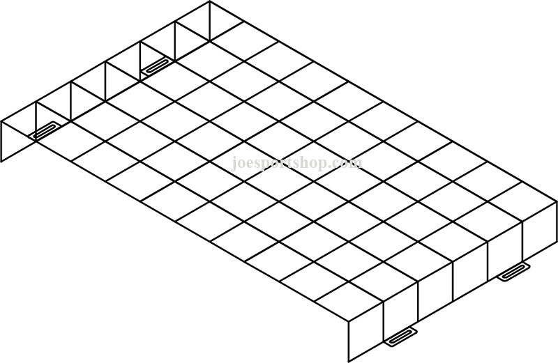 24" x 40" x 4" Cage Section