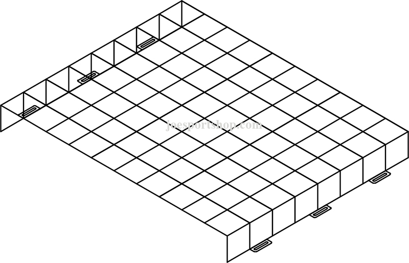 32" x 40" x 4" Cage Section