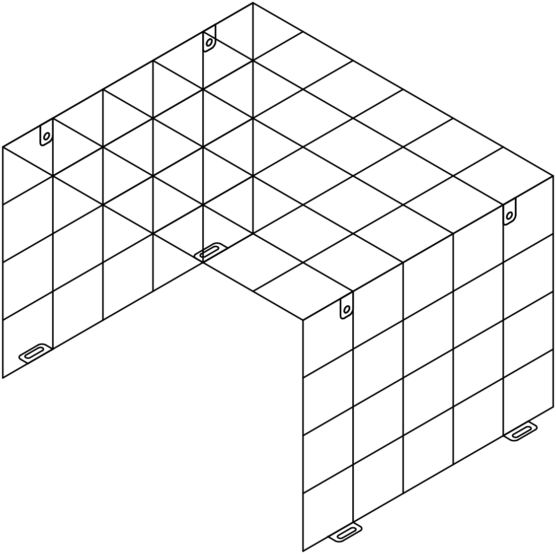 Protective Cage for AcousticDesign Series AD-S6T Loudspeaker