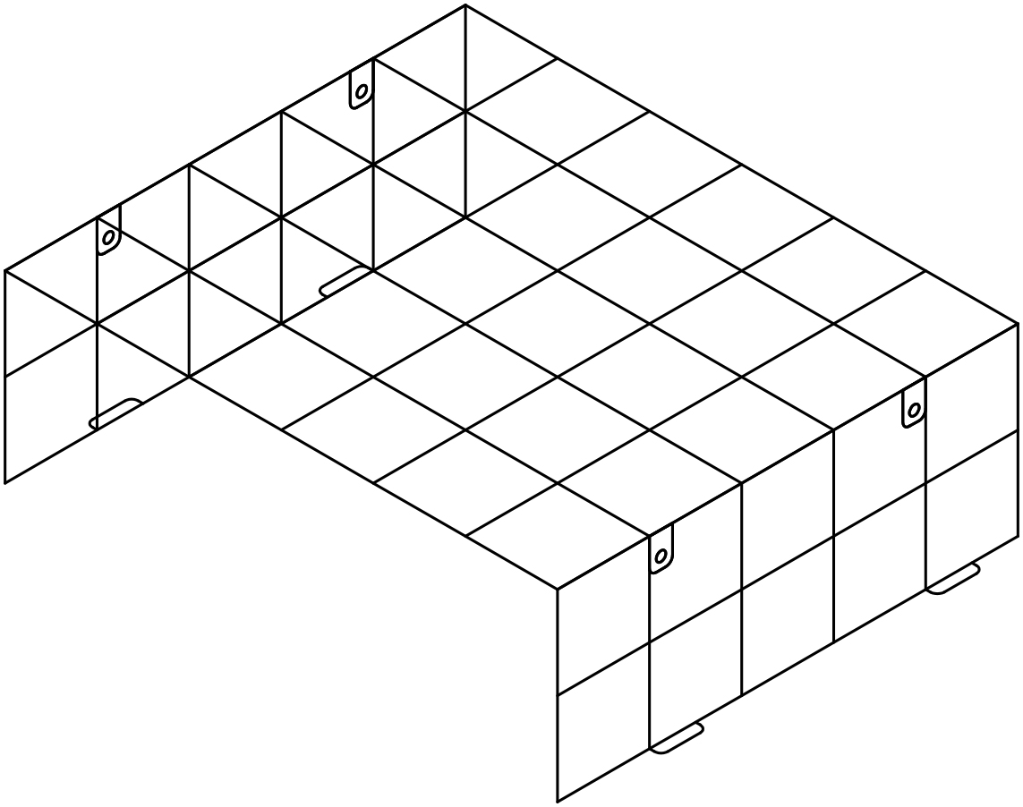 Protective Cage for Fair-Play ST-1405-4 Shot Timer Wall Mount