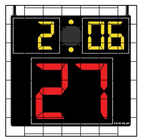 Protective Cage Fair-Play ST-1420/25-4 Shot Timer Center Post