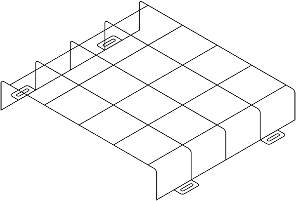 Rectangular Clock Cage 16" x 18" x 3"