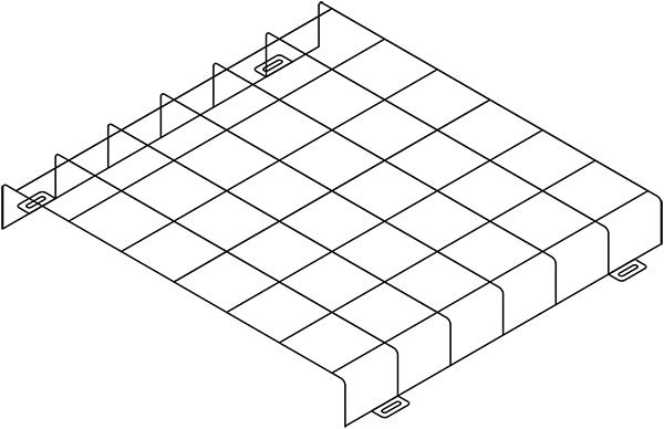 Rectangular Clock Cage 24" x 26" x 3"