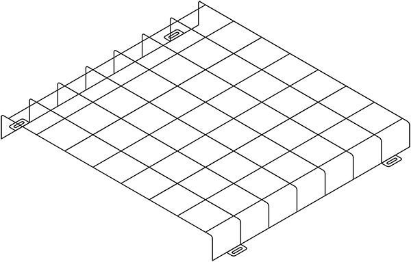 Rectangular Clock Cage 28" x 30" x 3"