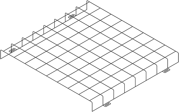 Rectangular Clock Cage 32" x 34" x 3"