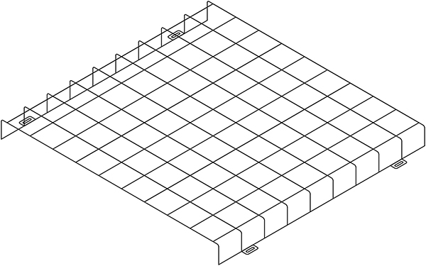 Rectangular Clock Cage 36" x 38" x 3"