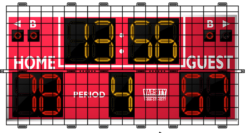 Cages for 6" Depth Scoreboards