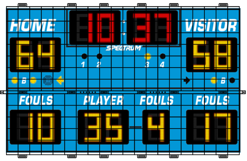Cages for 5" Depth Scoreboards